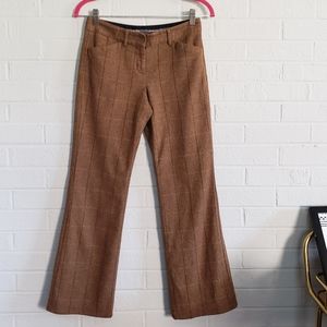EXPRESS WOOL WIDE LEG EDITOR PANTS